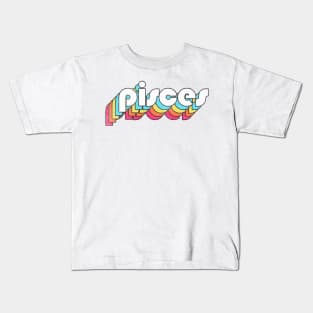 Pisces / Zodiac Astrological Sign Design Kids T-Shirt